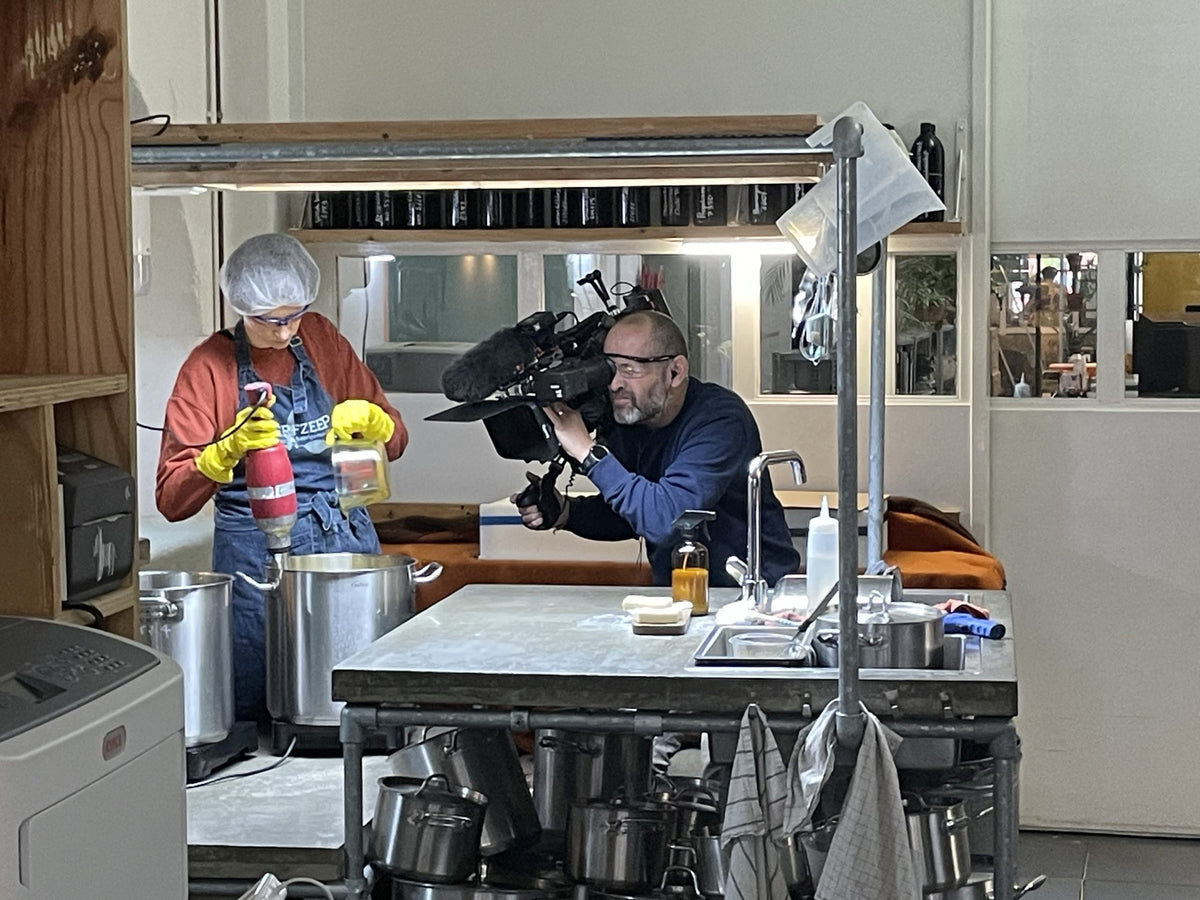Nieuwsuur Werfzeep biologische cosmetica opname