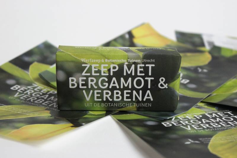 Botanische Tuinenzeep nr. 2 - bergamot & citroenverbena