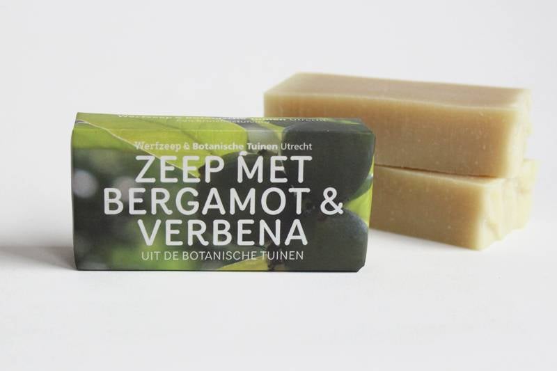 Botanische Tuinenzeep nr. 2 - bergamot & citroenverbena