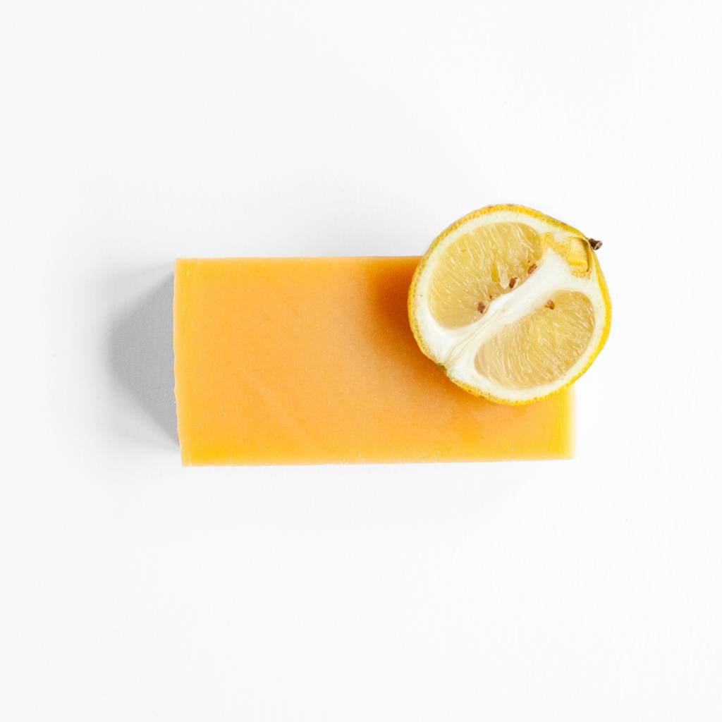 Biologische hand- en douchezeep met citrusgeur